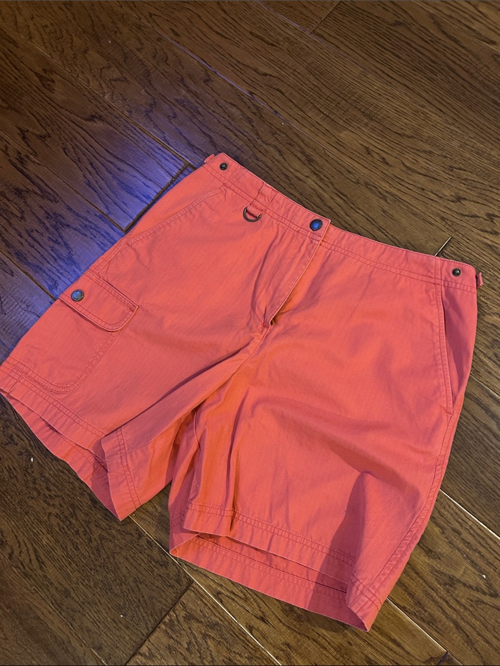 Jones New York Signature Orange Casual Shorts